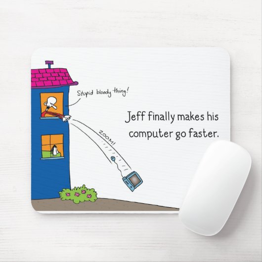 Die sonderbare Gruppen-Computer-Mäusematte Mousepad (Mit Mouse)