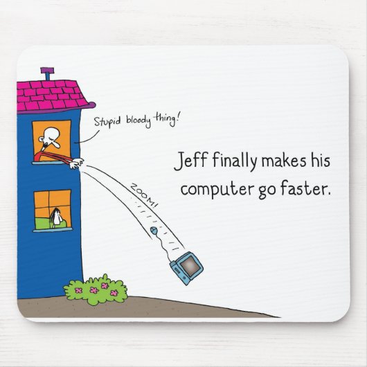 Die sonderbare Gruppen-Computer-Mäusematte Mousepad (Vorne)