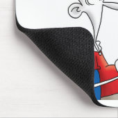 Die sonderbare Gruppen-Plätzchen-Mäusematte Mousepad (Ecke)