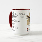 Die sonderbare Historikerpodcast-Tasse für Mama Tasse (Vorderseite Links)