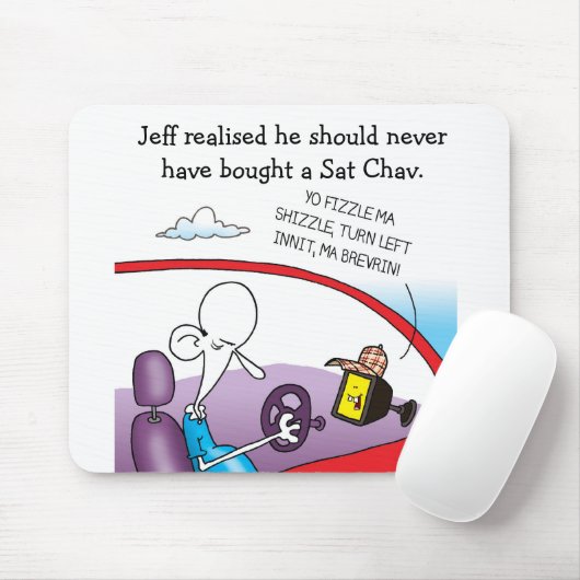 Die sonderbare Mäusematte Gruppen-SATs Chav Mousepad (Mit Mouse)