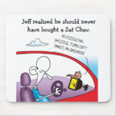 Die sonderbare Mäusematte Gruppen-SATs Chav Mousepad (Vorne)