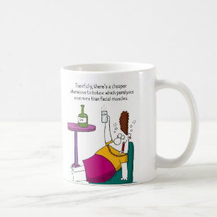 Die sonderbaren das Botox der Gruppe Gin-Tasse Kaffeetasse