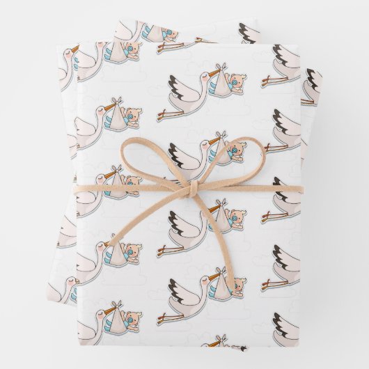 Die "Sonderlieferung" Geschenkpapier Set (Beispiel)