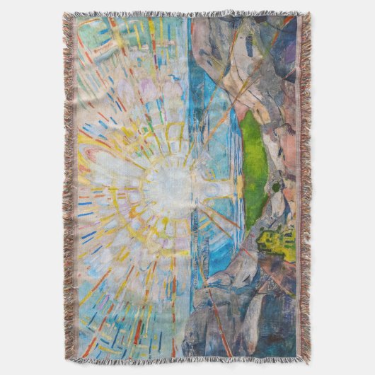 Die Sonne 1909 | Edvard Munch | Decke (Vorderseite Vertikal)