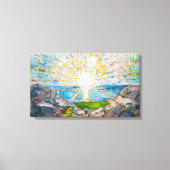 Die Sonne 1909 | Edvard Munch | Leinwanddruck (Vorderseite)