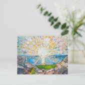 Die Sonne 1909 | Edvard Munch | Postkarte (Stehend Vorderseite)