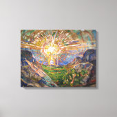 Die Sonne 1912 | Edvard Munch | Leinwanddruck (Vorderseite)