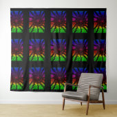 Die Sonne 2 Tapete Wandteppich (Beispiel (Horizontal))