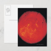 Die Sonne 3 Postkarte (Vorne/Hinten)