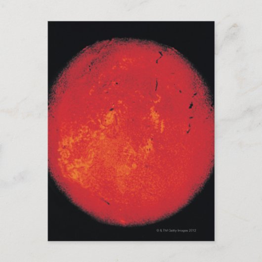 Die Sonne 3 Postkarte (Vorderseite)