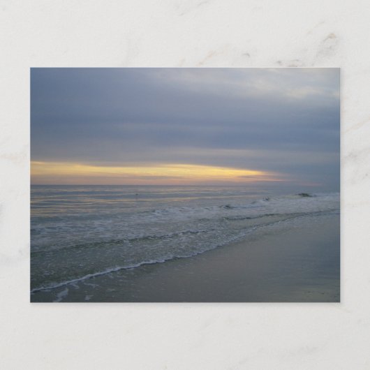 Die Sonne am Meer Postkarte (Vorderseite)