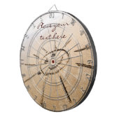 Die Sonne am Strand Dartscheibe (Vorderseite rechts)