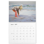 Die Sonne am Strand Kalender (Mär 2027)
