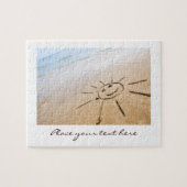 Die Sonne am Strand Puzzle (Horizontal)