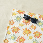 Die Sonne anziehen Strandtuch (Beispiel)