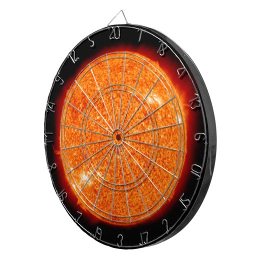 Die Sonne Dartscheibe (Vorderseite rechts)