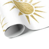Die Sonne, das Papier Geschenkpapier (Rolleneckpunkt)