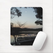 Die Sonne, der aufsteigende Mond über dem Arrowhad Mousepad (Mit Mouse)