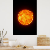 Die Sonne - der lebensspendende Star unseres Sonne Poster (Küche)