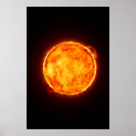 Die Sonne - der lebensspendende Star unseres Sonne Poster