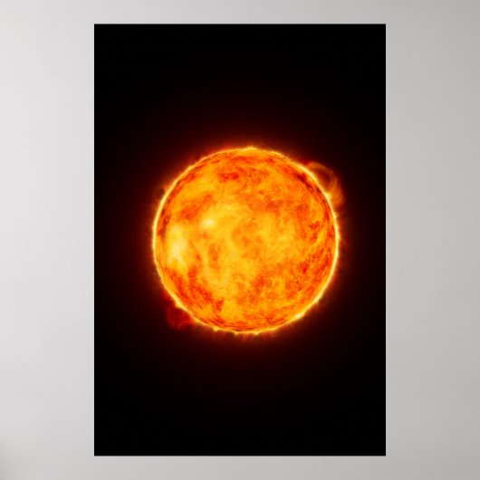 Die Sonne - der lebensspendende Star unseres Sonne Poster (Vorne)
