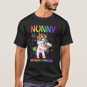 Die Sonne des Geburtstags Prinzessin Girl Flossing T-Shirt