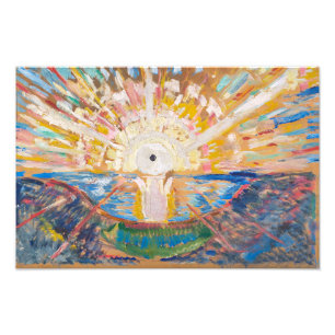 Die Sonne   Edvard Munch   Fotodruck