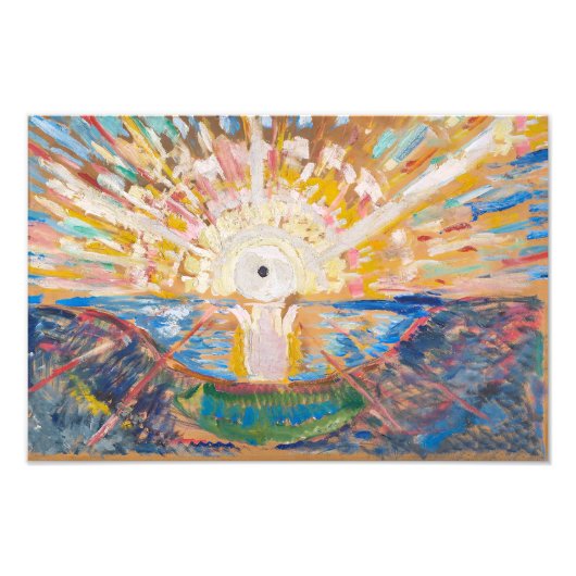 Die Sonne | Edvard Munch | Fotodruck (Vorne)