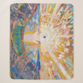 Die Sonne | Edvard Munch | Sherpadecke (Vorderseite)