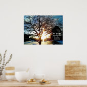 DIE SONNE ERSTELLT DAS CROSS-Plakat Poster (Küche)