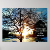 DIE SONNE ERSTELLT DAS CROSS-Plakat Poster (Vorne)