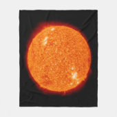 Die Sonne Fleecedecke (Vorderseite)