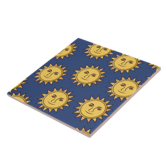Die Sonne Fliese (Seite)