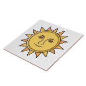 Die Sonne Fliese (Seite)