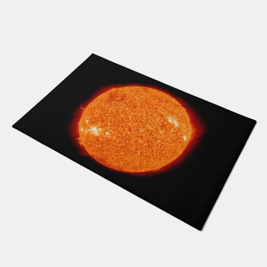 Die Sonne Fußmatte (Schrägansicht)