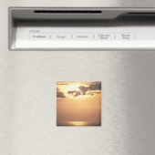 Die Sonne geht in den Ozean Magnet (In Situ (Geschirrspüler))