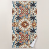 Die Sonne im Paradies Strandtuch (Vorderseite)