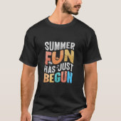 Die Sonne im Stil nachahmen : Sommerspass T - Shir T-Shirt (Vorderseite)