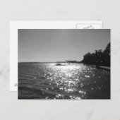 Die Sonne im Wasser Postkarte (Vorne/Hinten)