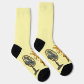 Die Sonne in einer heißen Pause Socken (Rechts)