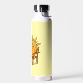 Die Sonne in einer heißen Pause Trinkflasche (Links)