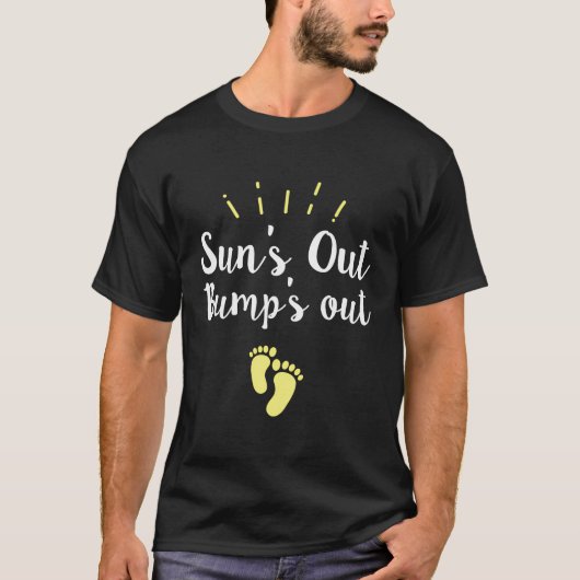 Die Sonne ist draußen T-Shirt (Vorderseite)