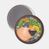 Die Sonne ist über dem Yardarm Magnet (Vorderseite/Rückseite)