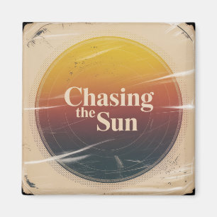 Die Sonne jagen Magnet