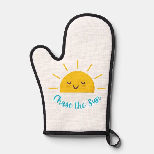 Die Sonne jagen Ofenhandschuh (Vorderseite)