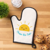 Die Sonne jagen Ofenhandschuh (Oben unten)