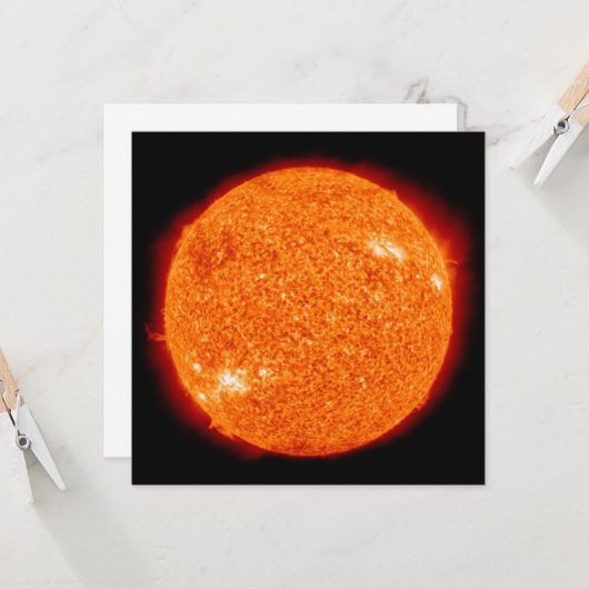 Die Sonne Karte (Vorderseite/Rückseite Beispiel)