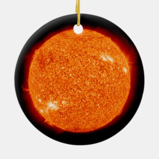 Die Sonne Keramik Ornament (Hinten)