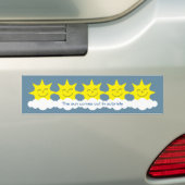 Die Sonne kommt in Nüchternheits-Autoaufkleber Autoaufkleber (Auf Auto)